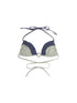 ARIADNAw Punk Crinkle Bikini Y2k Summer Edge