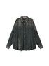 SweetChilling Oversize Boyfriend Vintage Flannel Shirt