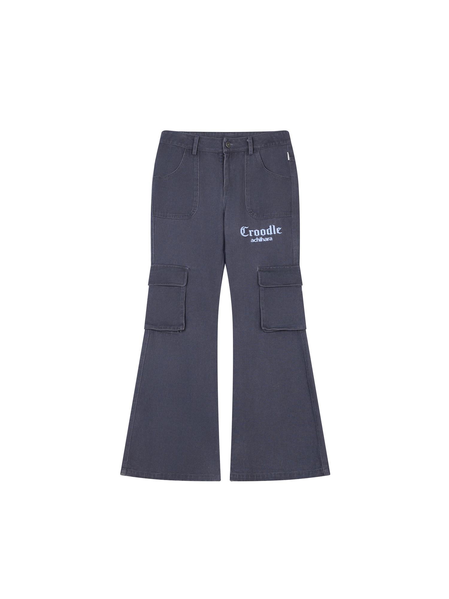 Achihara Coo Coo Pants Cargo Wide Leg Trousers
