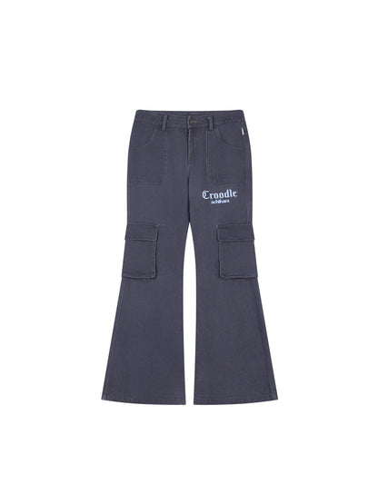 Achihara Coo Coo Pants Cargo Wide Leg Trousers