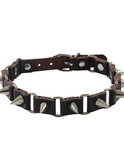 Punk Japanese Harajuku Studded Choker Necklace