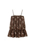 DIDDI MODA Elegant Beaded Paisley Sundress