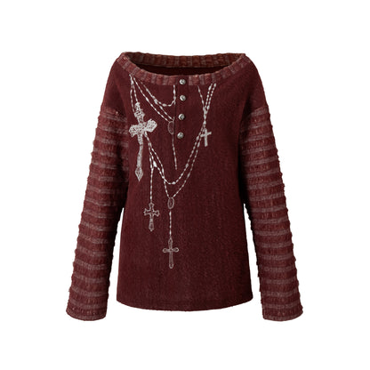 brown red pre-sale comes with a complimentary scarf