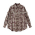 DIDDI MODA Vintage Plaid Shirt Pleated Skirt Set Retro Punk Style
