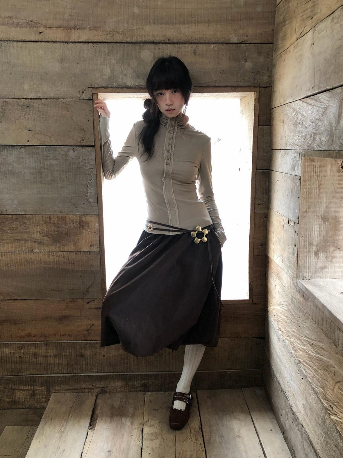 Dorydory Vintage Bouffant Mid Waist Women&