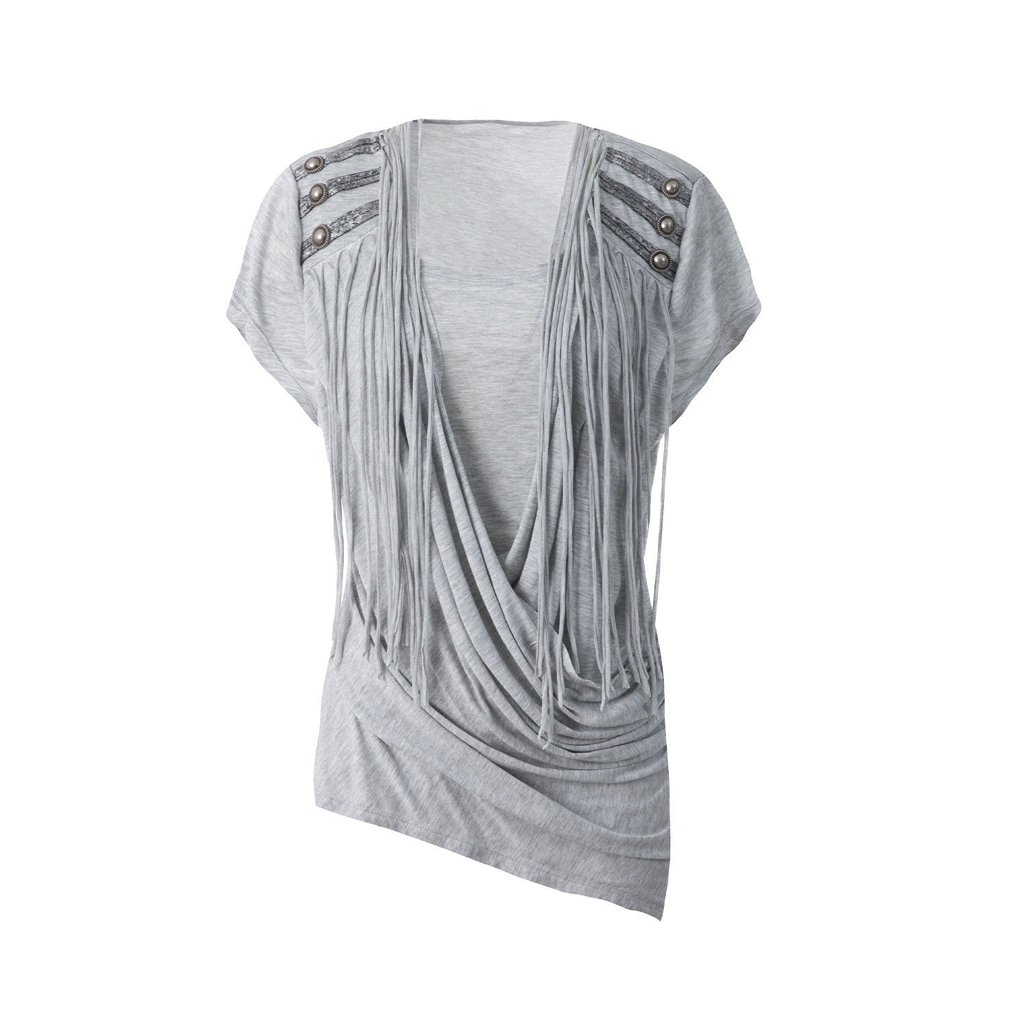 DoublePunch_Desert_Sand_Asymmetric_Draped_Tassel_Knit_Women&