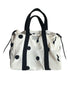 takeabreak_Black_White_Polka_Dot_26L_Multi_Carry_Dual_Zipper_Tote_Women&