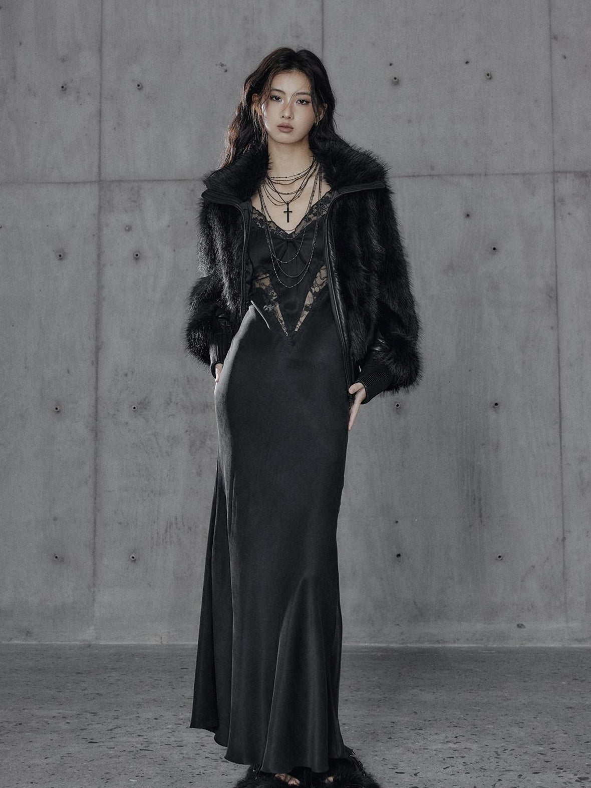 Low pixel Warm Thick Black Sexy Slim Fit Spandex Zipper Lapel Women Cropped Jackets