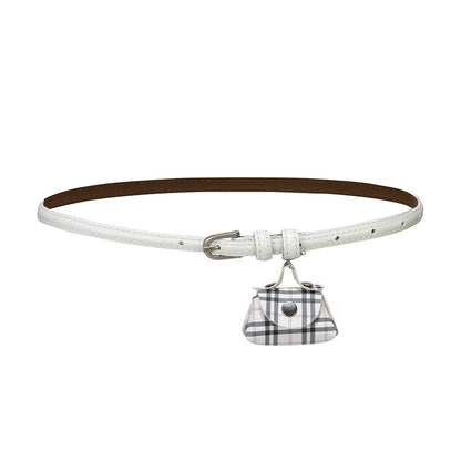 nit alcove Minimalist Adjustable Pu Leather Pendant Unisex Youth Black White Necklaces