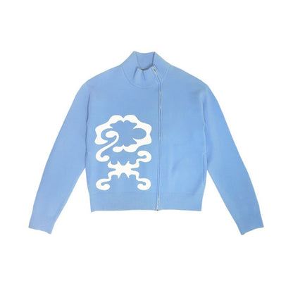 nit_alcove_Zipper_Front_Commuter_Solid_Knit_Cardigan_Relaxed_Fit_Unisex_Blue_White_Sweaters_MISSTT