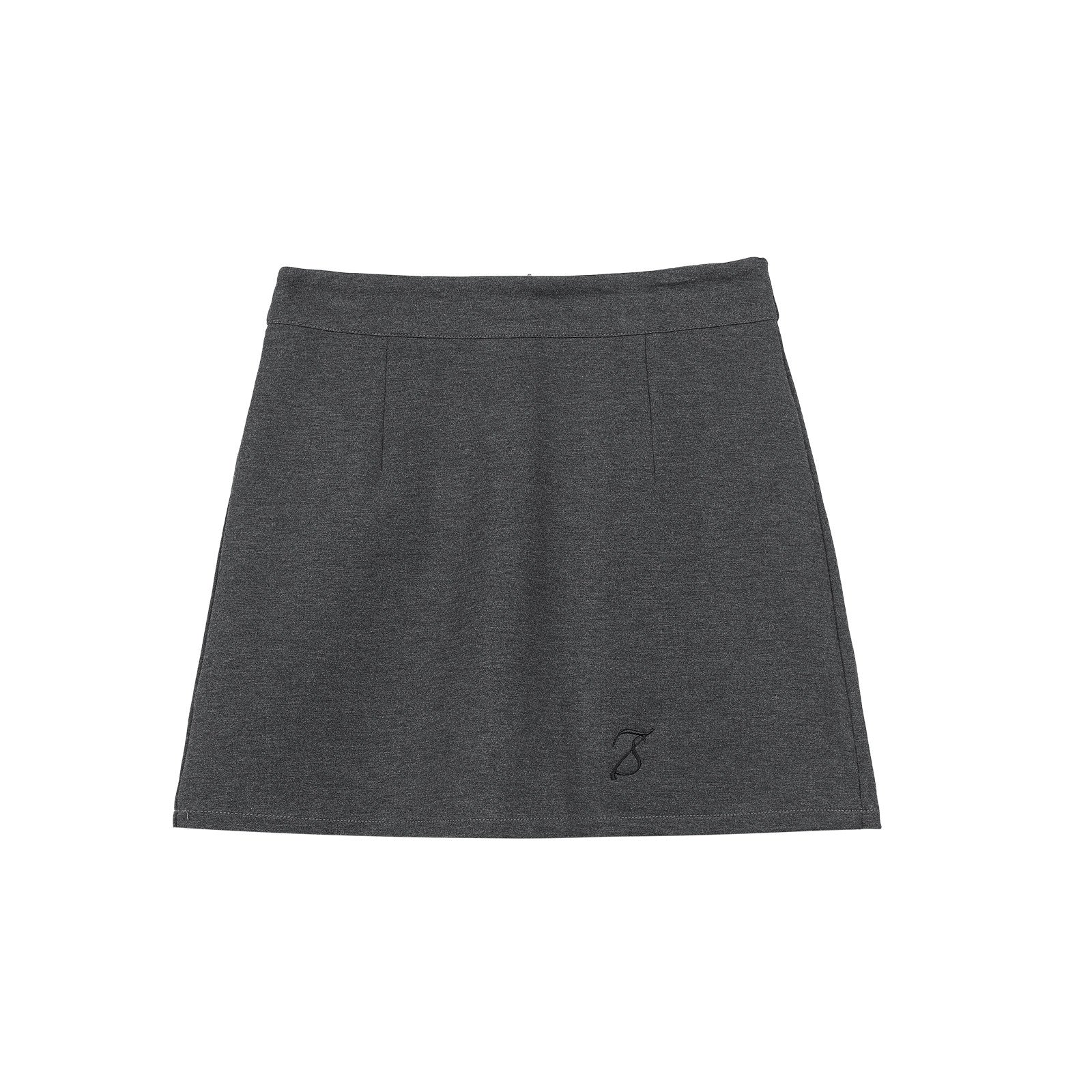 7Shiftin Button V-neck Cardigan Women Workwear Solid Grey Camisole Skirt Top &amp; Skirt Sets