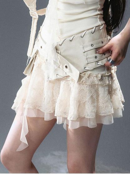 Update c Sea Witch Poetry Corset Belt with Vintage Buckle