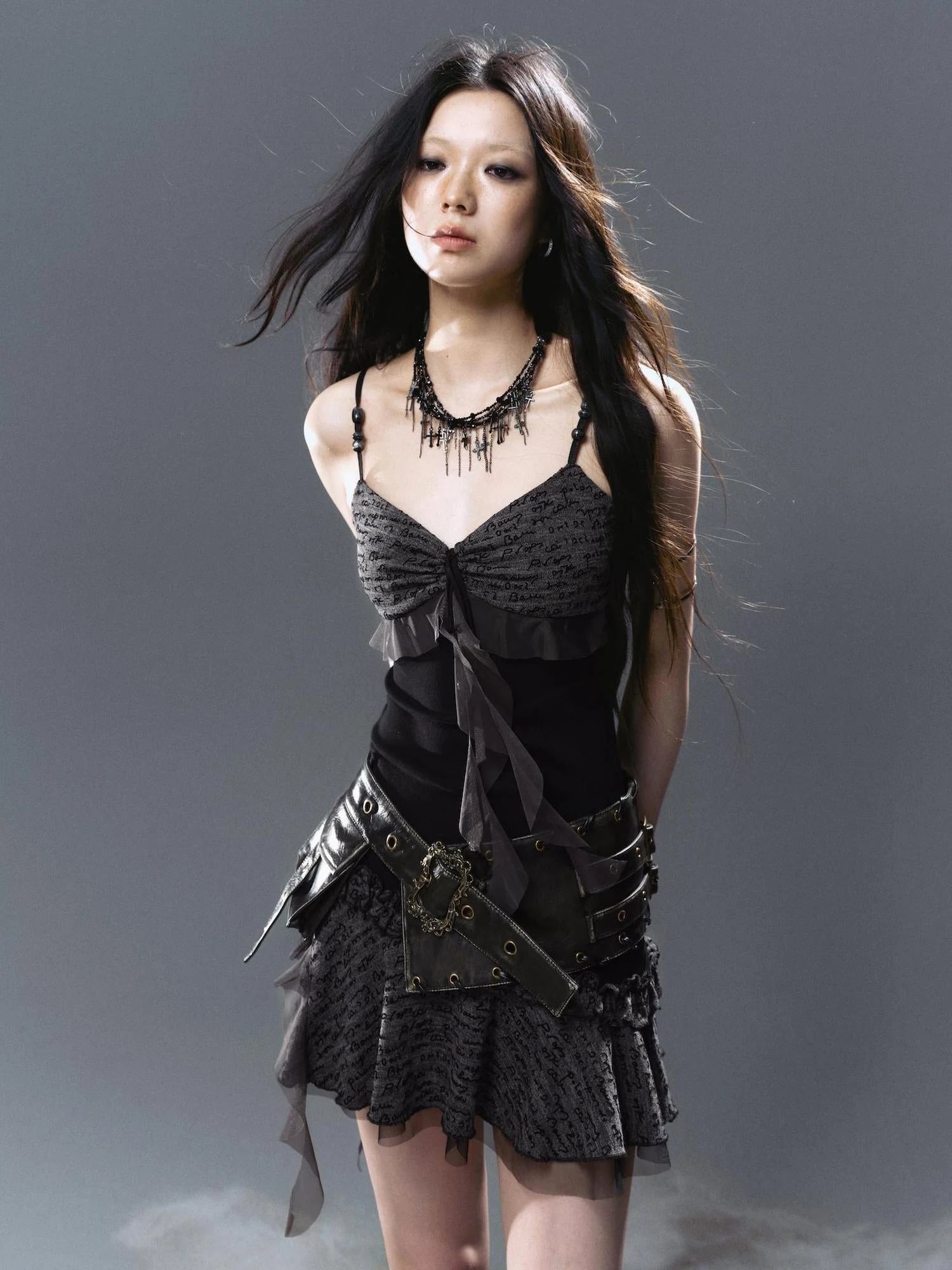 Sea Witch Poetry Corset Belt with Vintage Buckle