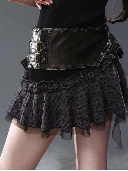 Update c Sea Witch Poetry Corset Belt with Vintage Buckle