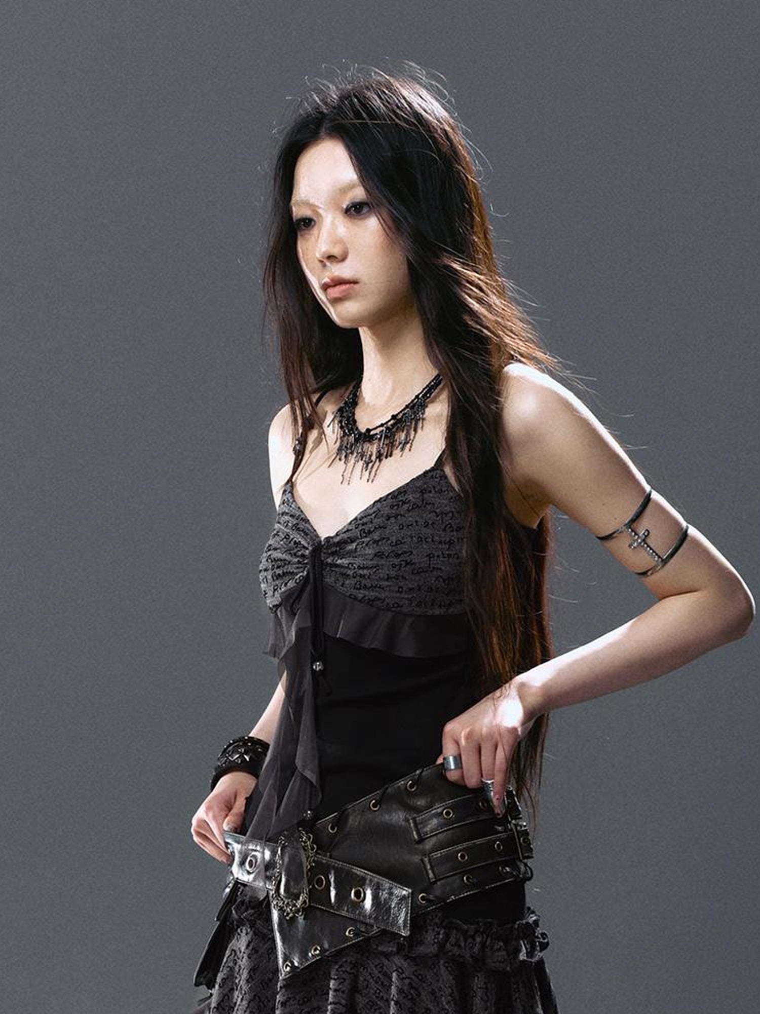 Update c Sea Witch Poetry Corset Belt with Vintage Buckle