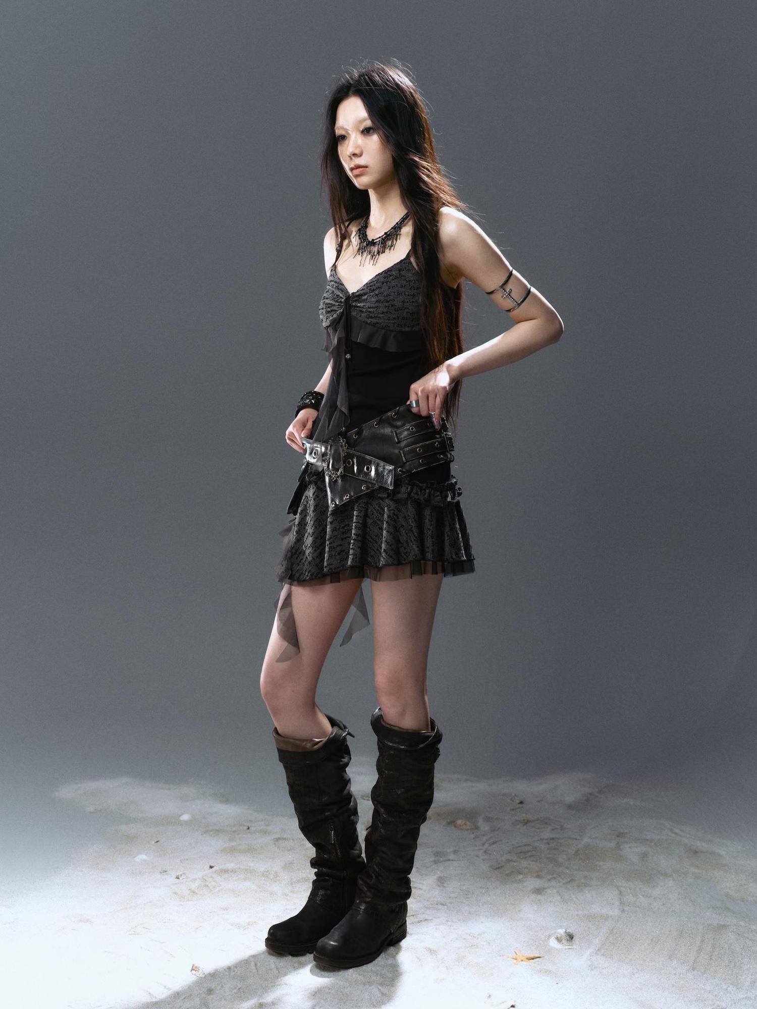 Update c Sea Witch Poetry Corset Belt with Vintage Buckle