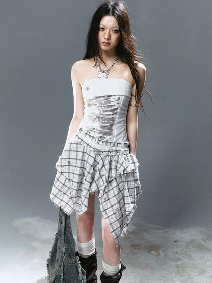 Sea Witch Rebel Poetry Dress V-Neck T-Shirt Long-Sleeve