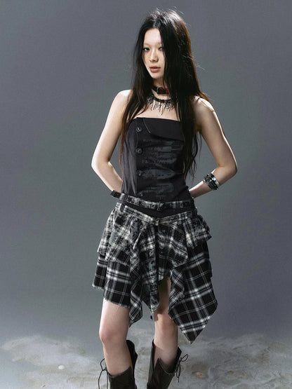 Sea Witch Rebel Poetry Dress V-Neck T-Shirt Long-Sleeve