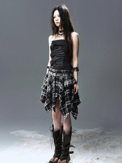 Sea Witch Rebel Poetry Dress V-Neck T-Shirt Long-Sleeve