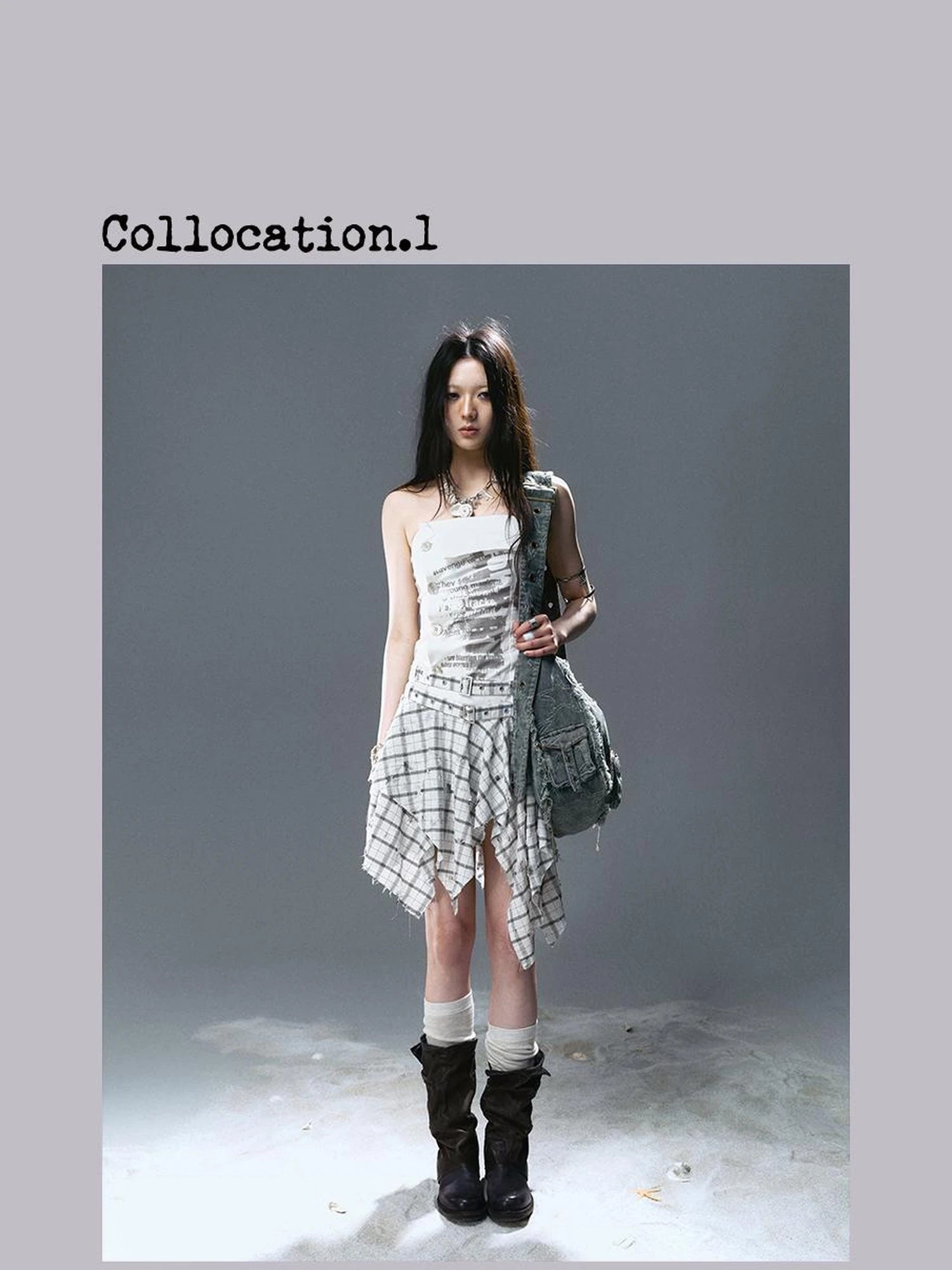 Sea Witch Rebel Poetry Dress V-Neck T-Shirt Long-Sleeve