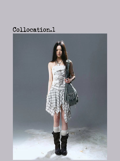 Sea Witch Rebel Poetry Dress V-Neck T-Shirt Long-Sleeve