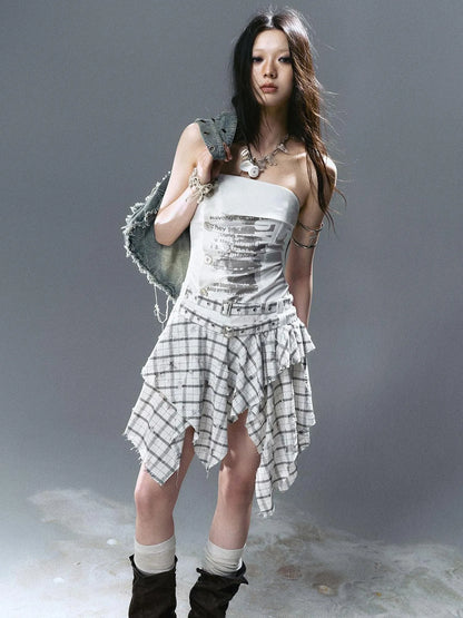 Sea Witch Rebel Poetry Dress V-Neck T-Shirt Long-Sleeve