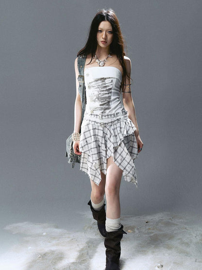 Update c Sea Witch Rebel Poetry Dress V-Neck T-Shirt Long-Sleeve