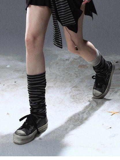 Seafarer Punk Starfish Lace Up Mini Dress