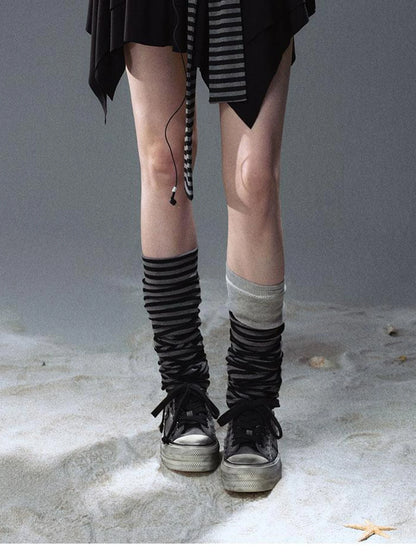 Seafarer Punk Starfish Lace Up Mini Dress