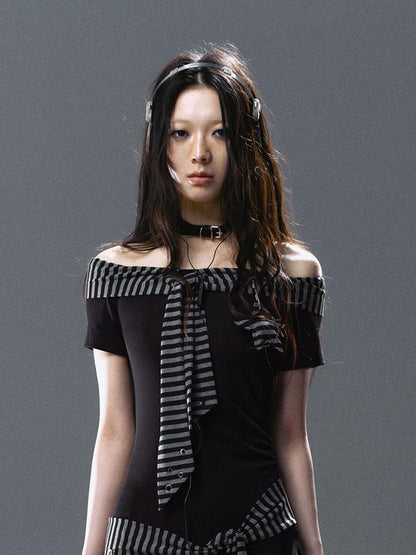Update c Seafarer Punk Starfish Lace Up Mini Dress