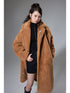 DIDDI MODA Teddy Bear Floral Patch Overcoat