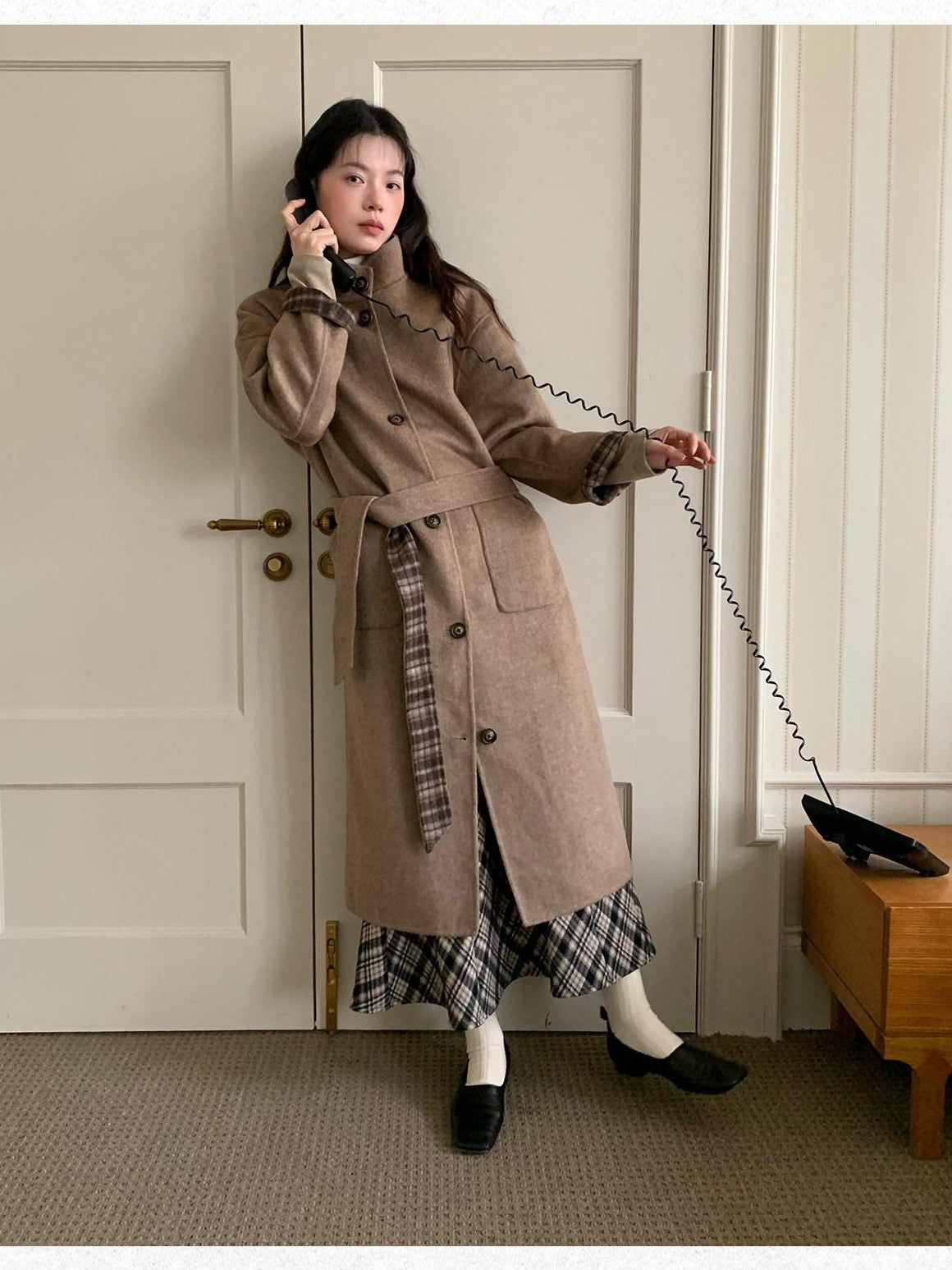 Dorydory Plaid Reversible Vintage Women&