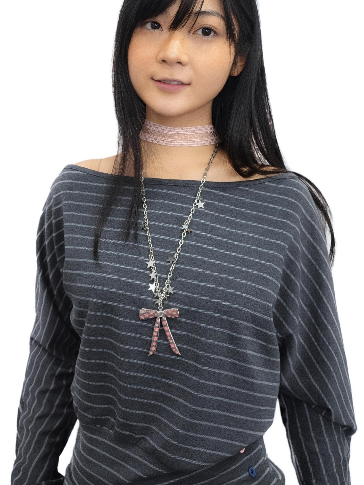 takeabreak Pink Blue Sweet Cool Bow Star Synthetic Gem Women&