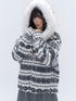 chaoschaos_Fair_Isle_Jacquard_Detachable_Fur_Trim_Hooded_Loose_Women&