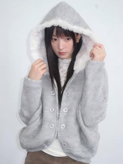 chaoschaos_Hooded_Zip_Up_Thick_Relaxed_Fit_Wool_Blend_Women&