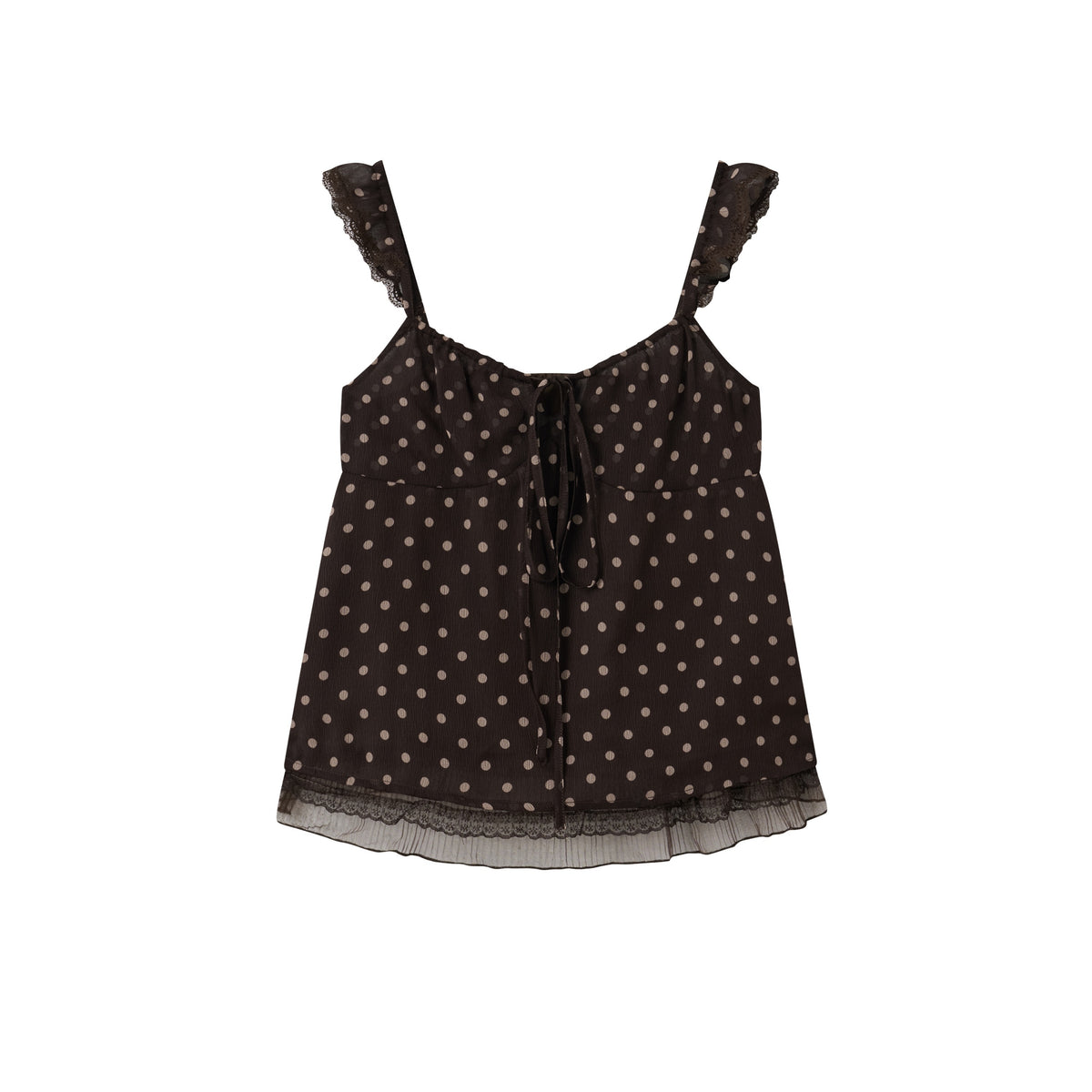 chaoschaos_Leopard_Polka_Dot_Print_Fly_Sleeve_Slim_Fit_Tencel_Women&