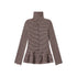 chaoschaos_Striped_High_Neck_Ruffled_Patchwork_Slim_Fit_Women&