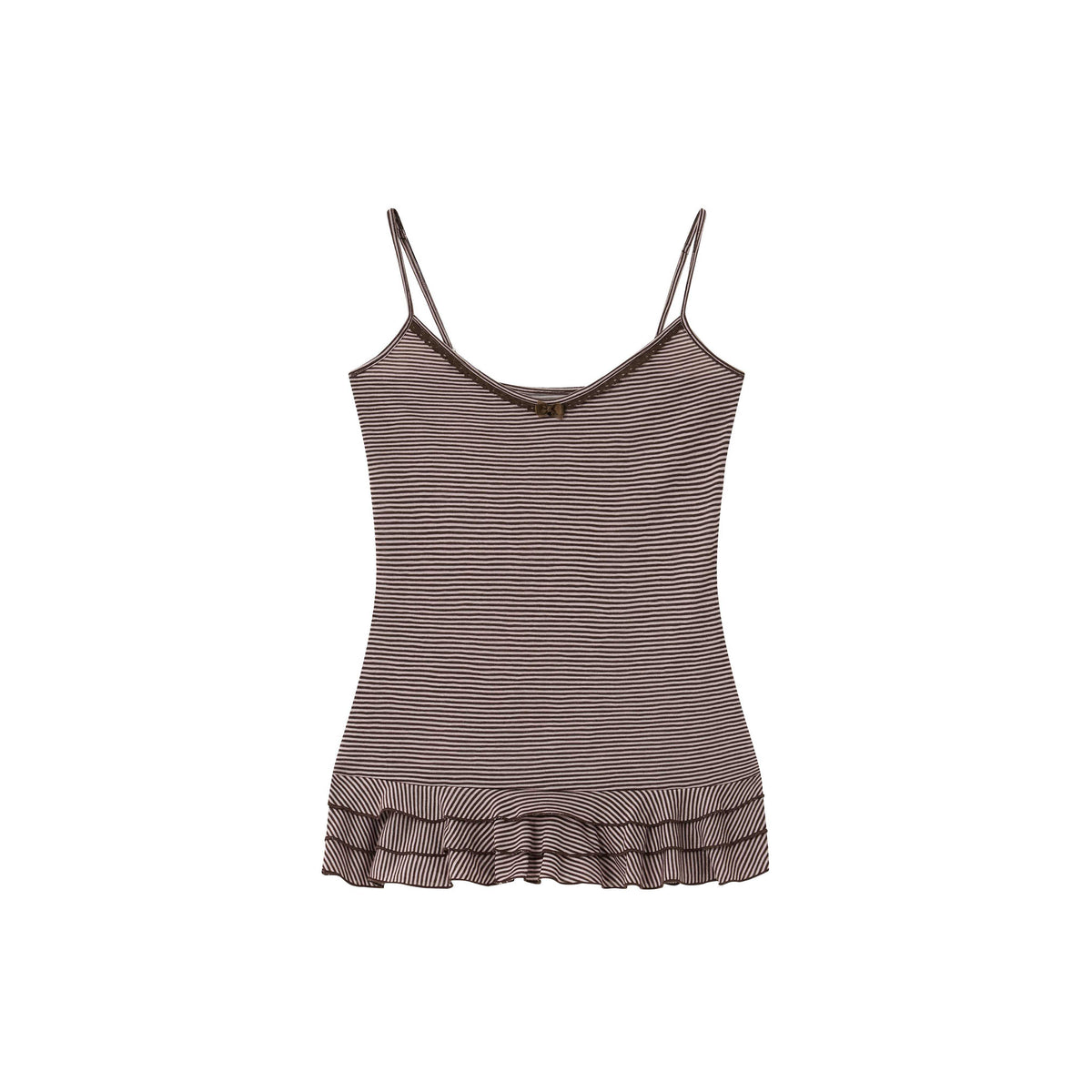 chaoschaos_Striped_Lace_Trim_Two_Piece_Slim_Fit_Women&