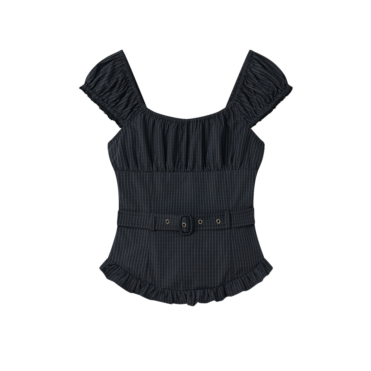 chaoschaos_Vintage_Floral_Striped_Cinched_Waist_Sleeveless_A_Line_Women&