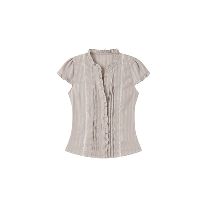 chaoschaos_Vintage_Ruffle_Lace_Floral_Print_Fitted_Women&