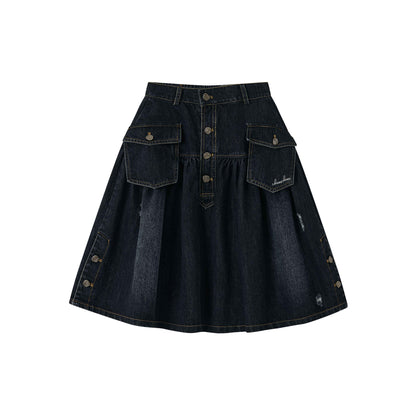 chaoschaos_Vintage_Washed_Embroidered_High_Waist_Women&