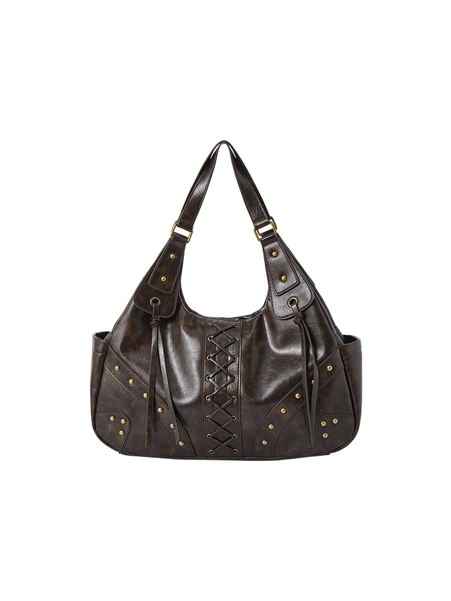 STRIKE A POSE Vintage Floral Handbag For Women Large Capacity Crossbody Bag