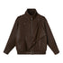 DIDDI MODA Retro Quilted Pu Biker Jacket With Oversize Collar