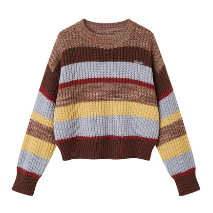 DIDDI MODA Striped Dragon Cowdog Knit Set