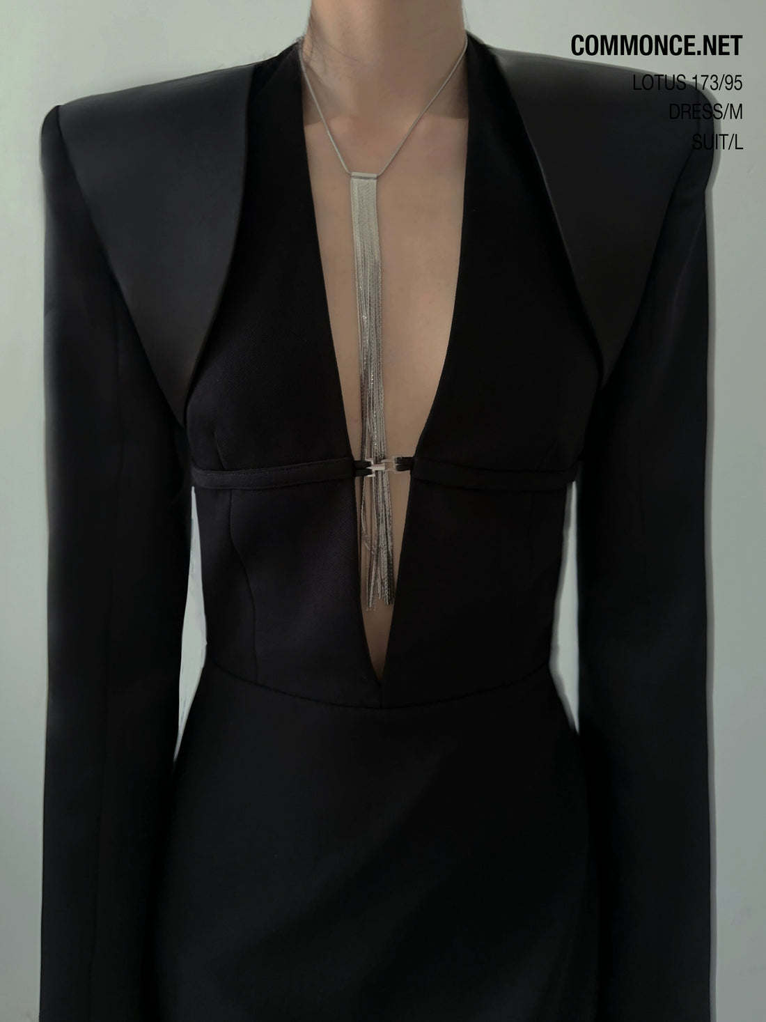 commonce.net_Sheer_Backless_Padded_Shoulder_Crop_Jacket_MISSTT