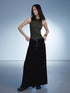 commonce.net Ribbed Knit Tank In Olive Green