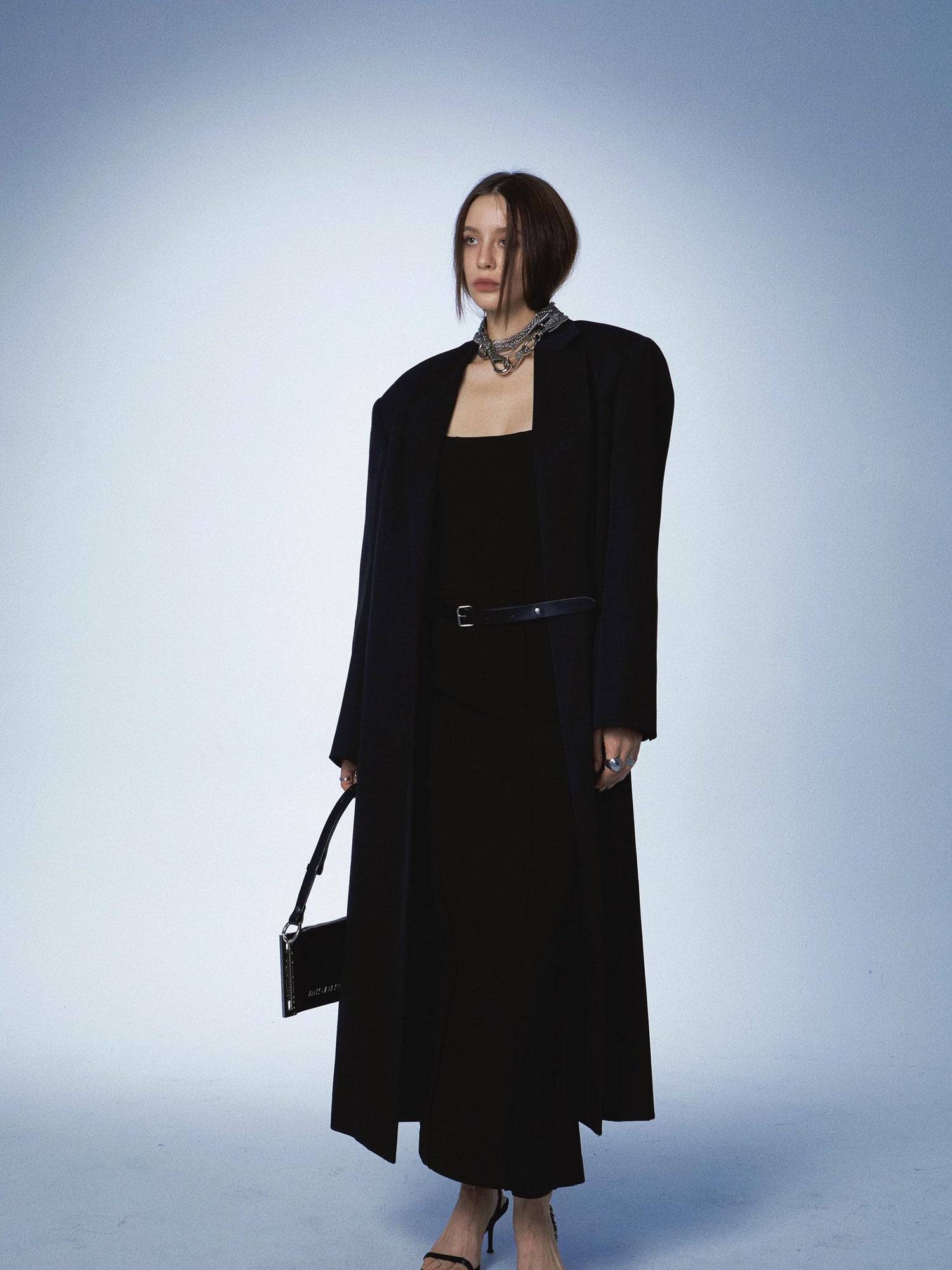 commonce.net Strapless Boned Gown with Short Coat Set
