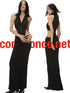 commonce net Black Curved Seam Mermaid Skirt