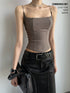 commonce_net_Black_Metal_Chain_Split_Splice_Women&