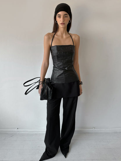 commonce_net_Boned_Waist_Cinching_Zipper_Removable_Straps_Women&